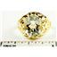10K, 14K or 18K Gold Ladies Ring, Green Amethyst, R004