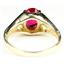 10K, 14K or 18K Gold Ladies Ring, Created Ruby, R005