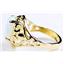 10K, 14K or 18K Gold Ladies Ring, Created White Opal, R004