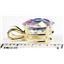 P006, Mercury Mist Topaz 14k Gold Pendant