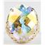 10K, 14K or 18K Gold Ladies Ring, Mercury Mist Topaz, R291