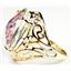 10K, 14K or 18K Gold Ladies Ring, Mercury Mist Topaz, R291