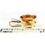 P002, Twilight Fire Topaz 14k Gold Pendant