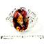 SR260, Twilight Fire Topaz, 925 Sterling Silver Ring