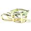 P002, Green Amethyst 14k Gold Pendant