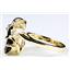 10K, 14K or 18K Gold Ladies Ring, Smoky Quartz, R016