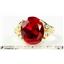 10K, 14K or 18K Gold Ladies Ring, Created Ruby, R057