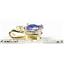 P020, Mercury Mist Topaz, 14k Gold Pendant