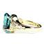 10K, 14K or 18K Gold Ladies Ring, Paraiba Topaz, R057