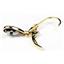 14k Gold Leverback Earrings, Mystic Fire Topaz, E021