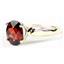 10K, 14K or 18K Gold Ladies Ring, Mozambique Garnet, R058