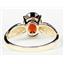 10K, 14K or 18K Gold Ladies Ring, Mozambique Garnet, R058