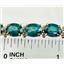 B002, Paraiba Topaz Gold Bracelet