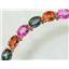 B002, Pink, Twilight & Mystic Topaz Gold Bracelet