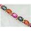 B002, Pink, Twilight & Mystic Topaz Gold Bracelet