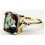 10K, 14K or 18K Gold Ladies Ring, Mystic Fire Topaz, R188