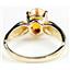 10K, 14K or 18K Gold Ladies Ring, Twilight Fire Topaz, R058