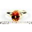 10K, 14K or 18K Gold Ladies Ring, Twilight Fire Topaz, R058