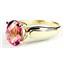 10K, 14K or 18K Gold Ladies Ring, Pure Pink Topaz, R058