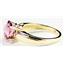 10K, 14K or 18K Gold Ladies Ring, Pure Pink Topaz, R058