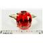 10K, 14K or 18K Gold Ladies Ring, Created Padparadscha Sapphire, R055