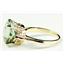 10K, 14K or 18K Gold Ladies Ring, Green Amethyst, R055