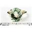 10K, 14K or 18K Gold Ladies Ring, Green Amethyst, R055
