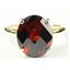 10K, 14K or 18K Gold Ladies Ring, Mozambique Garnet, R055
