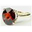 10K, 14K or 18K Gold Ladies Ring, Mozambique Garnet, R055