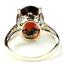 10K, 14K or 18K Gold Ladies Ring, Mozambique Garnet, R055