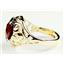 10K, 14K or 18K Gold Ladies Ring, Mozambique Garnet, R004