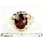 10K, 14K or 18K Gold Ladies Ring, Mozambique Garnet, R004