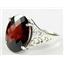 Sterling Silver Ladies Ring, Mozambique Garnet, SR049