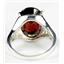Sterling Silver Ladies Ring, Mozambique Garnet, SR049