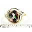 10K, 14K or 18K Gold Ladies Ring, Mystic Fire Topaz, R021
