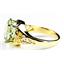 10K, 14K or 18K Gold Ladies Ring, Green Amethyst (Prasiolite), R057