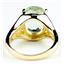 10K, 14K or 18K Gold Ladies Ring, Green Amethyst (Prasiolite), R057