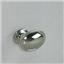Oval Cabinet Knob Drawer Pull Metal Polished Chrome  - Furniture Handle