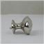 Oval Cabinet Knob Drawer Pull Metal Polished Chrome  - Furniture Handle
