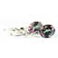 925 Sterling Silver Leverback Earrings, Mystic Fire Topaz, SE107