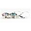925 Sterling Silver Leverback Earrings, Mystic Fire Topaz, SE107