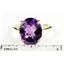 10K, 14K or 18K Gold Ladies Ring, Amethyst, R055