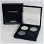 MAC Eye Shadow X 4 Melt My Heart Palette (Silver & Black) Boxed