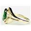 10K, 14K or 18K Gold Ladies Ring, Russian Nanocrystal Emerald, R021