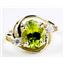 10K, 14K or 18K Gold Ladies Ring, Manchurian Peridot, R021