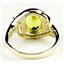 10K, 14K or 18K Gold Ladies Ring, Manchurian Peridot, R021