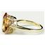 10K, 14K or 18K Gold Ladies Ring, Champagne CZ, R055