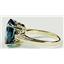 10K, 14K or 18K Gold Ladies Ring, Paraiba Topaz, R055