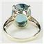 10K, 14K or 18K Gold Ladies Ring, Paraiba Topaz, R055