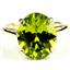 10K, 14K or 18K Gold Ladies Ring, Manchurian Peridot, R055